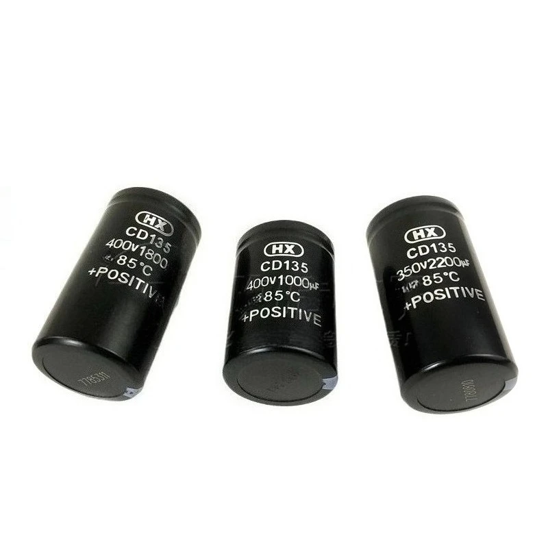 HX brand new CD135 capacitor 350V1000UF 400V1200UF 450V1800UF 500V2700UF aluminum electrolytic capacitor