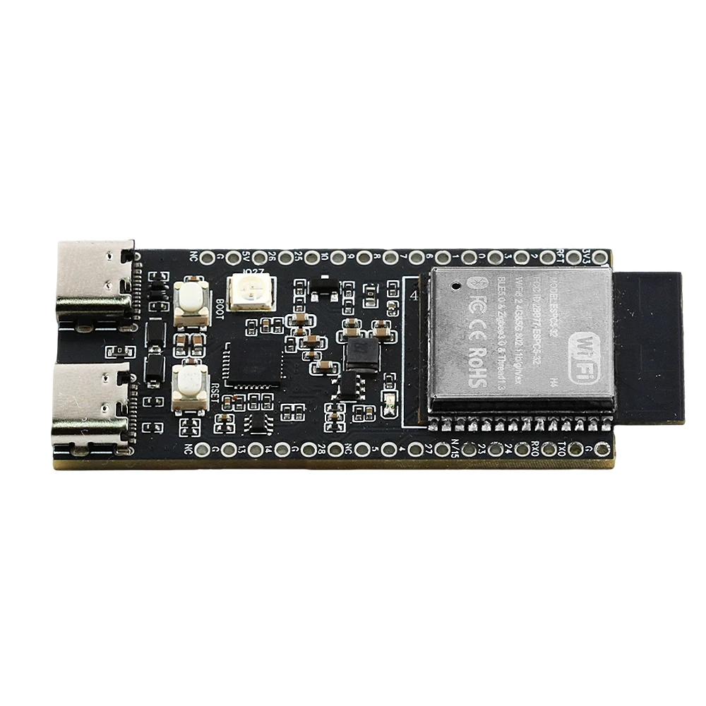 CP2102 ESP32-C5 Development Board Dual-Frequency 2.4G and 5GHz WiFi Module ESP32-C5-DevKitC-1 N4 4MB Flash WIFI6 32PIN TYPE-C