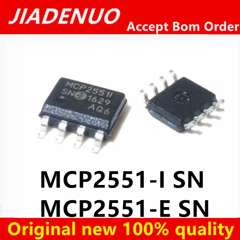 5/PCS New Original MCP2551-I SN MCP2551-I/SN  MCP2551-E/SN MCP2551-E SN CAN transceiver chip In Stock