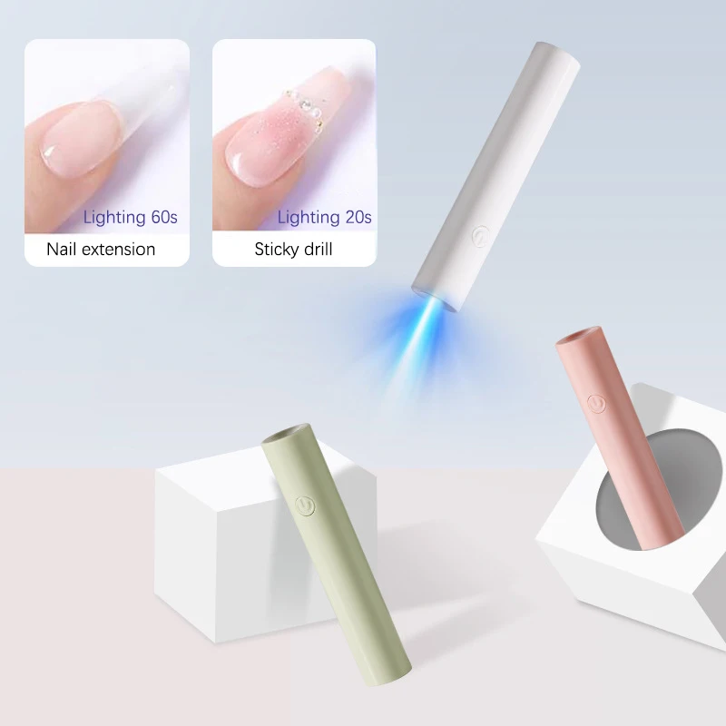 Macchina per fototerapia per unghie ad asciugatura rapida led UV 3W smalto per unghie lampada per asciugatrice strumento per Manicure attrezzatura per salone ricaricabile