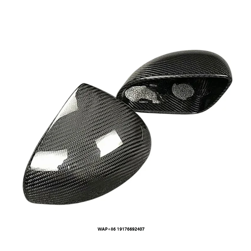KQX OEM Style Dry Carbon Fiber Mirror Cover Rearview Mirror Side Mirror for McLaren 540c 570s 600LT 720S