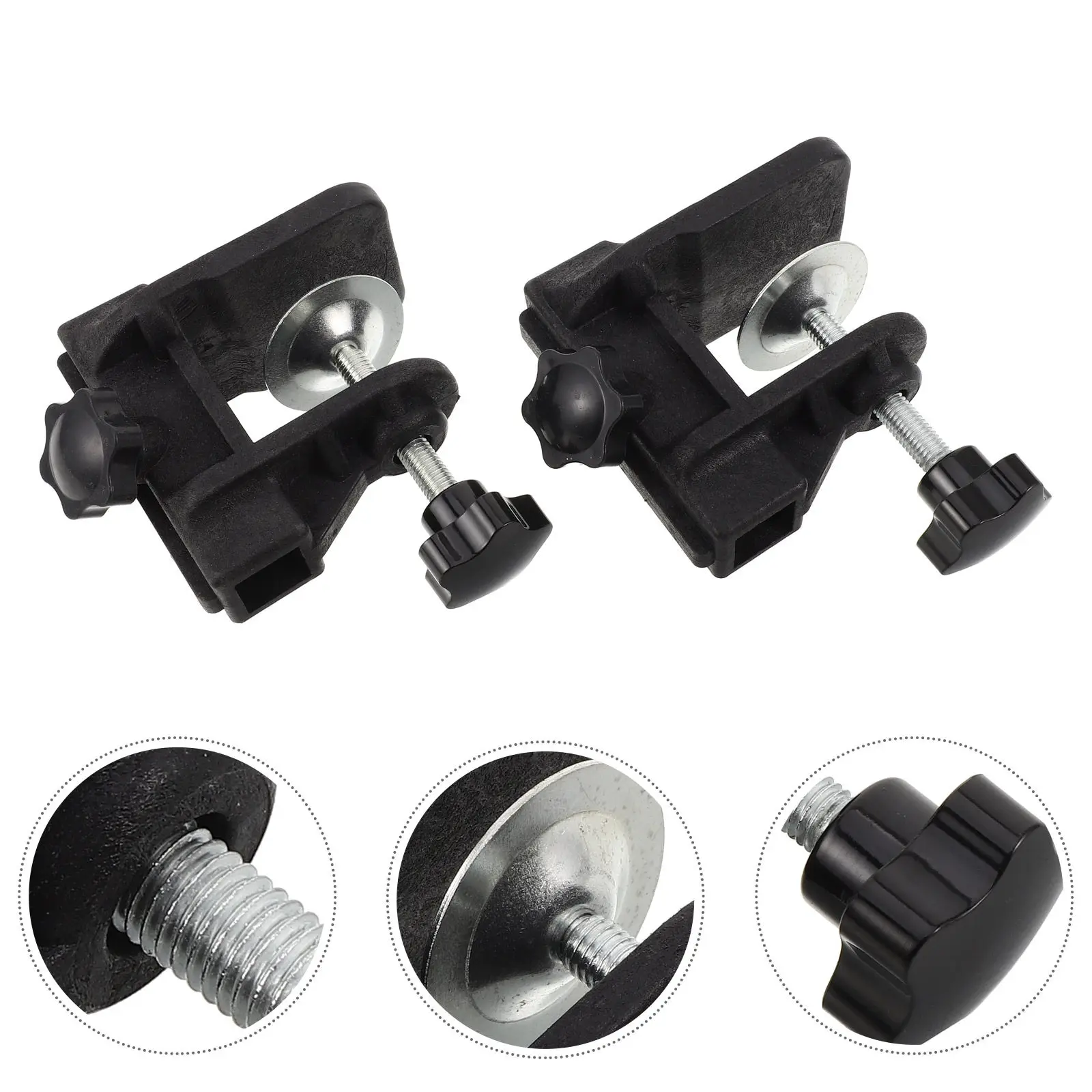 2Pcs Pet Grooming Table Clamp Enhanced Stability Non-Slip Grip for Dog Cat Grooming Arm Holder Metal Bracket Accessories