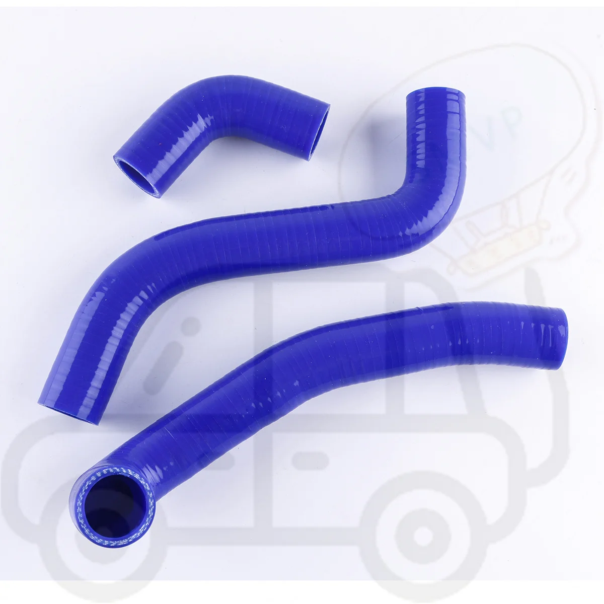 3PCS 3PLY Silicone Radiator Tube Pipe Hoses For 2004-2007 TOYOTA SCION XB XA BB 1NZ-FE/2NZ-FE Kit Replacement Part 2005 2006