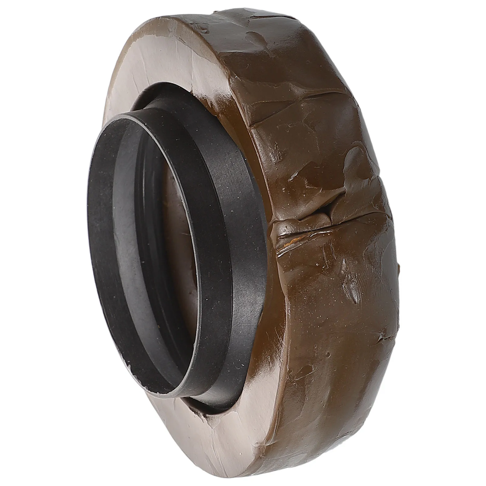 

Universal Toilet Wax Ring Thick Texture Stability Anti Leak Properties Rubber Material Longevity Toilet Bowl Seal