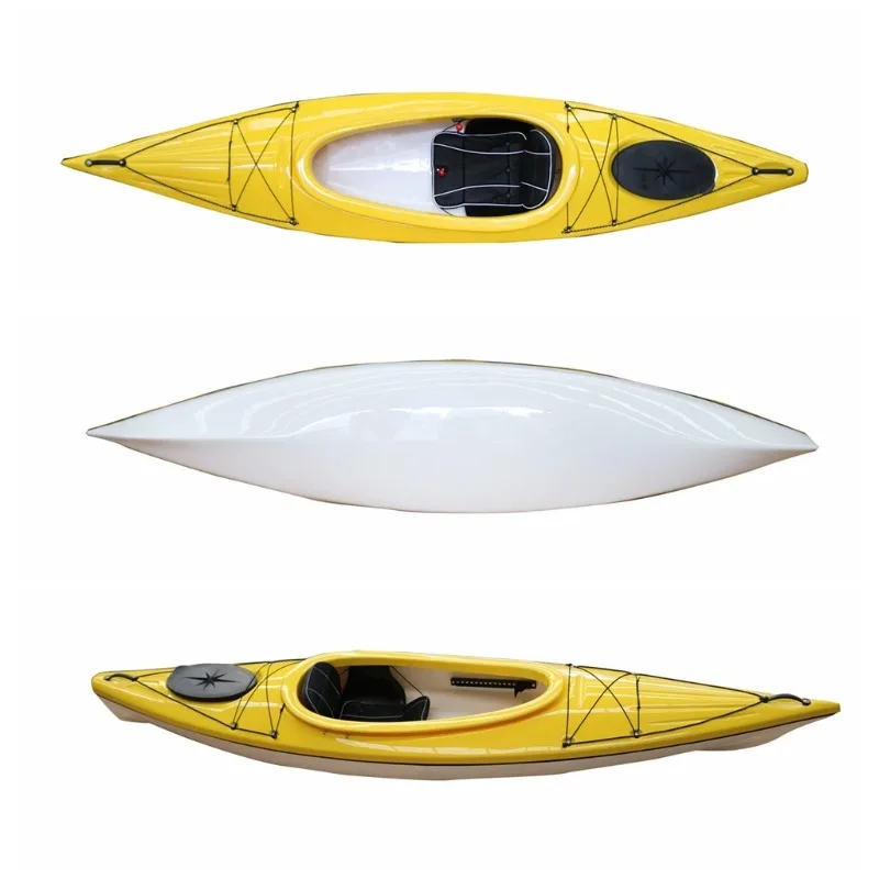 Professional Manufacturer Single Person Sit in Touring Kayak Sea Ocean Kayak