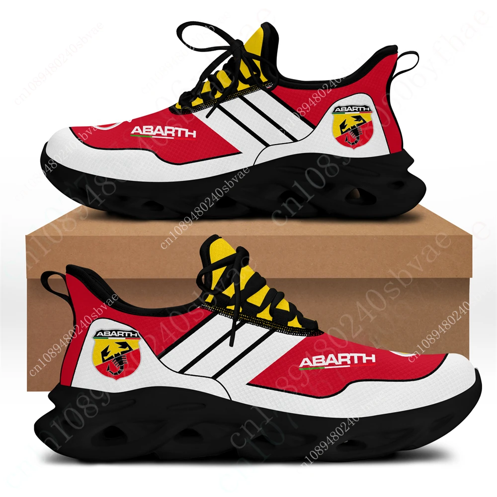 

Abarth Lightweight Comfortable Men Women Sneakers Big Size Casual Original Sneakers Sports Shoes Unisex Tennis Custom Made Shoes