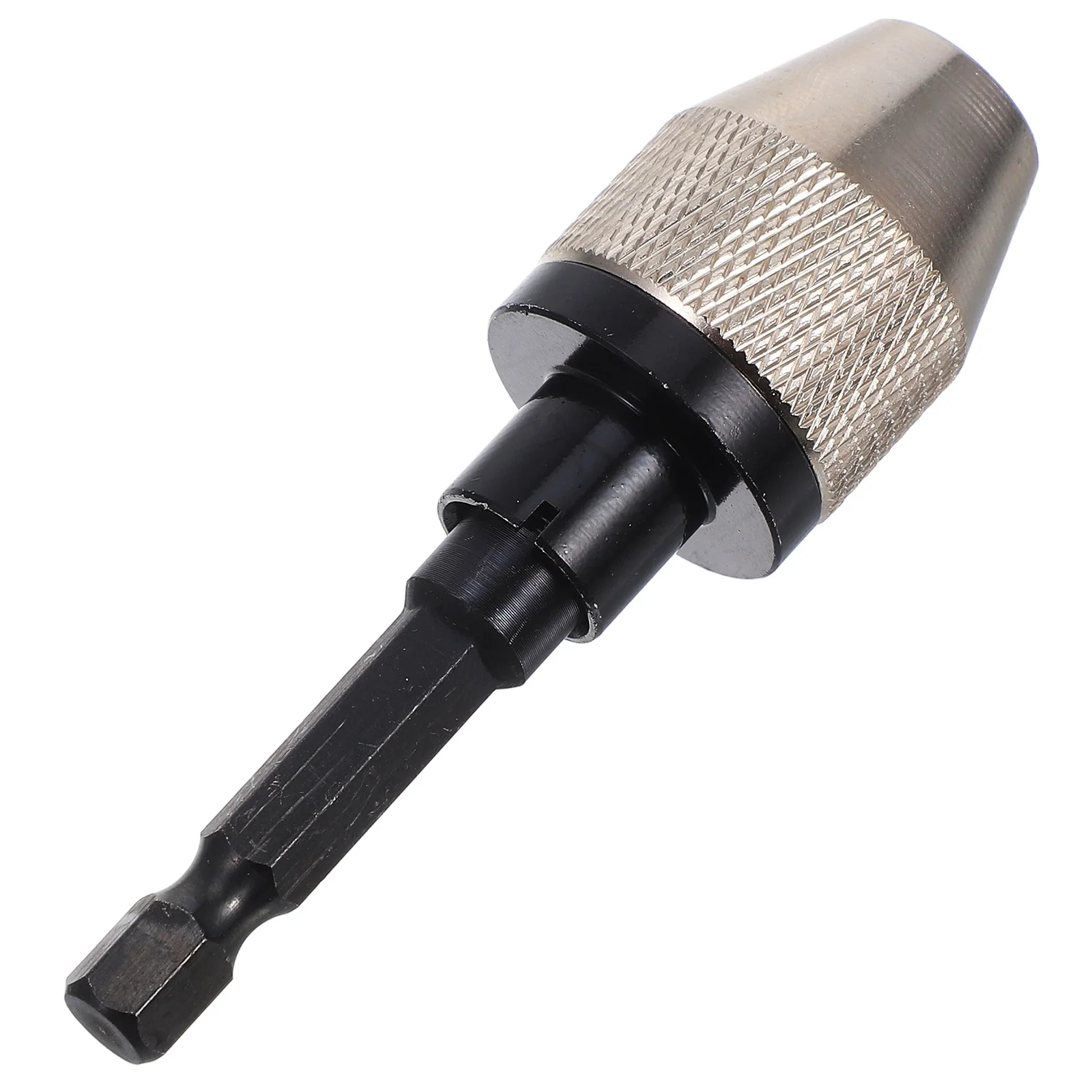 

0.3-6.5mm Keyless 3 Jaw Drill Chuck Hexagonal Shank Converter Mini Metal Chuck for DIY Jewelry Making Lightweight Portable Drill
