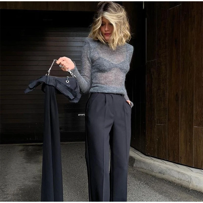 Damen-Windbreaker mit Schnürung, schickes Reverskragen, lange Ärmel, breite Schulter, kurze Mäntel, 2025, Herbst, elegante Pendel- und Alltagsjacke – Detail 34