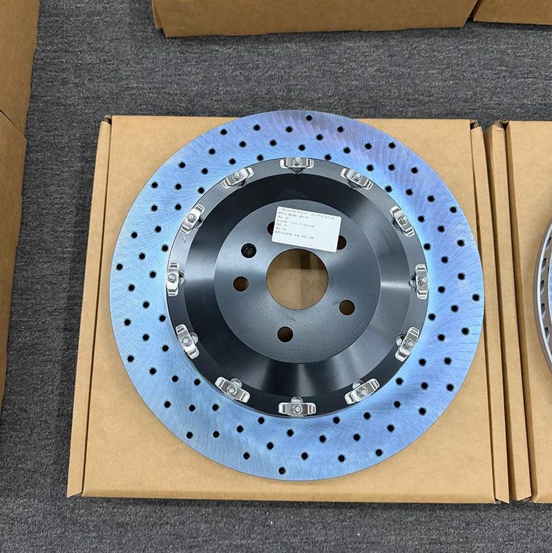 High Carbon Heat Treated Brake Discs Floating Rotors for Track  Mountain Use Customizable for All Vehicles