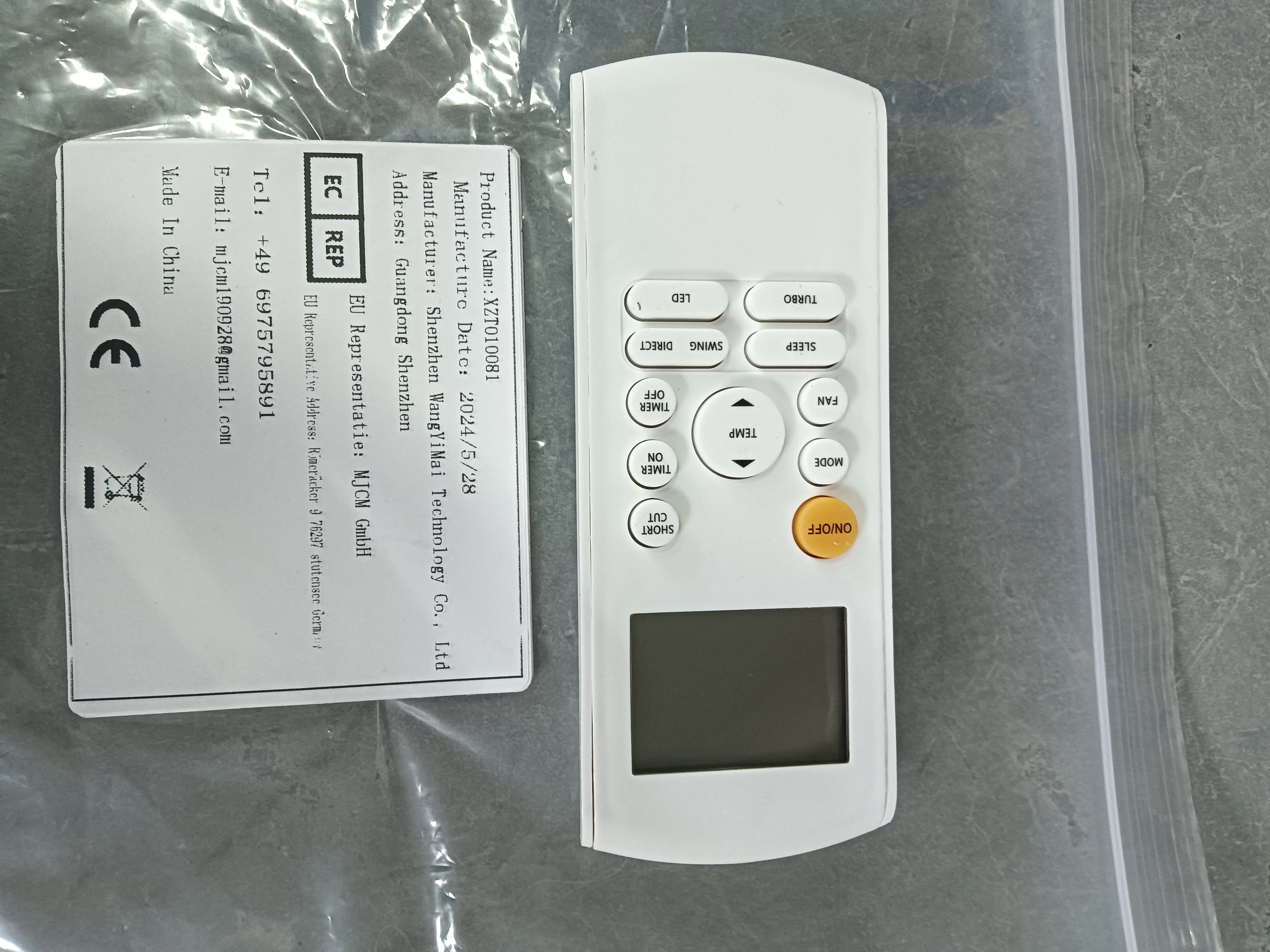 50pcs Air Conditioner Remote Control Replacement For Midea RG57B/BGE RG57A2/BGEF Household Appliances K1KF