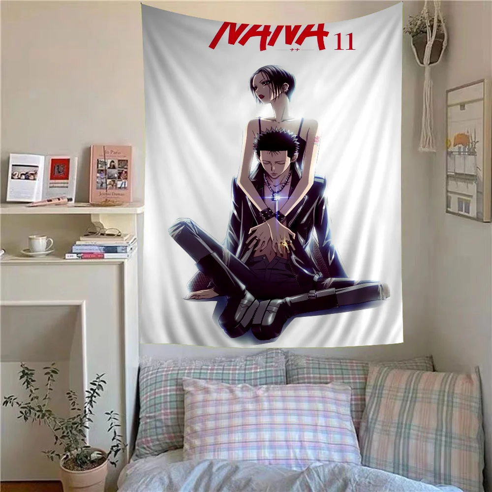 Japanischer klassischer Anime NANA High School DxD Hippie Wandteppich Kunst Wohnzimmer Schlafsaal Deko Heimdekoration Hängende Wandteppiche – Detail 19