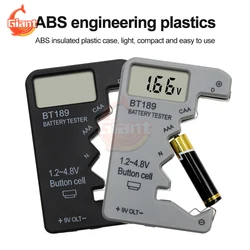 2023 Newest BT189 Battery Tester Digital Battery Capacity Indicator Battery Level Tester Monitor Universal Battery Checker Tools