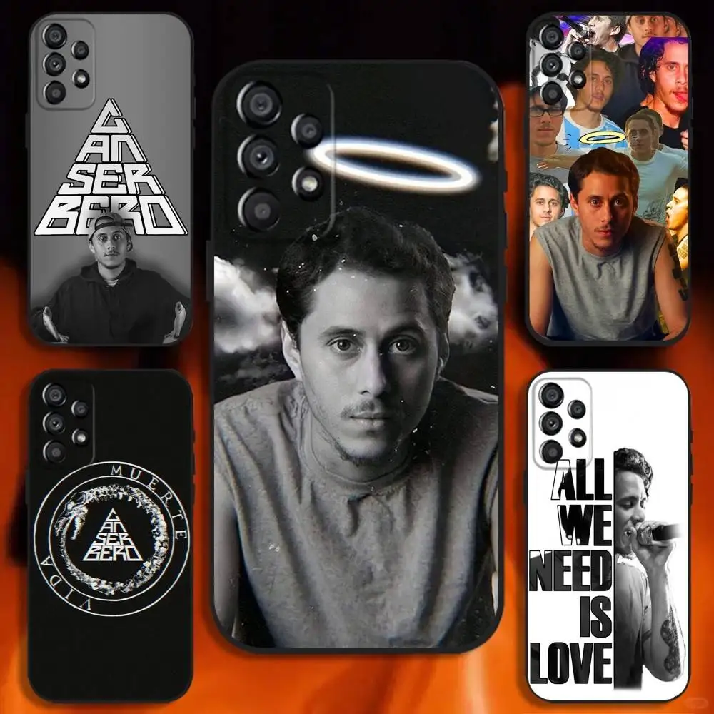 

Residente Canserbero Singer Phone Case For Samsung Galaxy A20,A21s,A22,A31,A32,A52,A53,A72,73,A80 Soft Black Cover