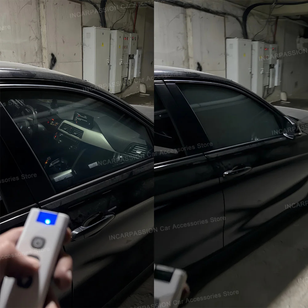 PDLC Smart Privacy Film for EV Windows | Electric Switchable Smart Glass Tint, Instant Dimming Self‑Adhesive Window Film for Ele