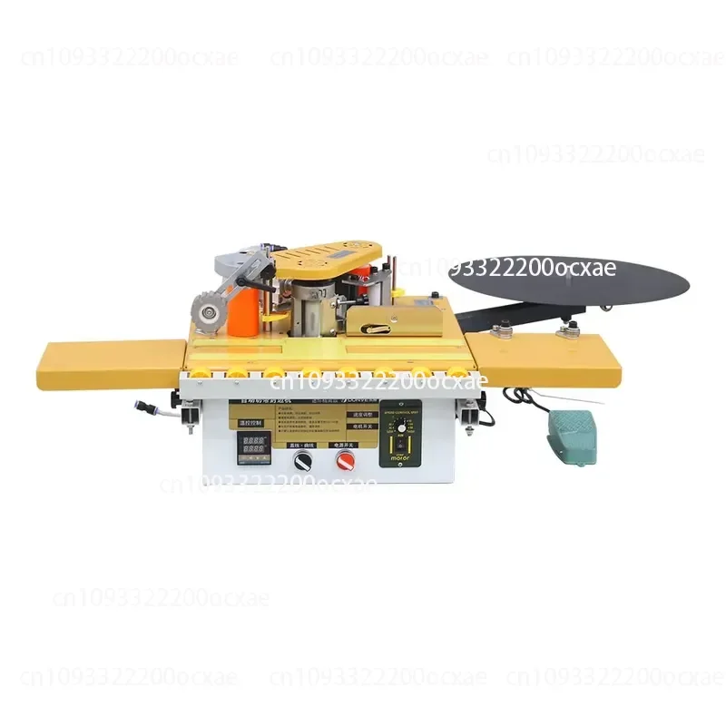 BC40 Edge Banding Machine, Curved Straight Edge Dual-purpose Double-sided Gluing Continuously Variable Speed Furniture Edge