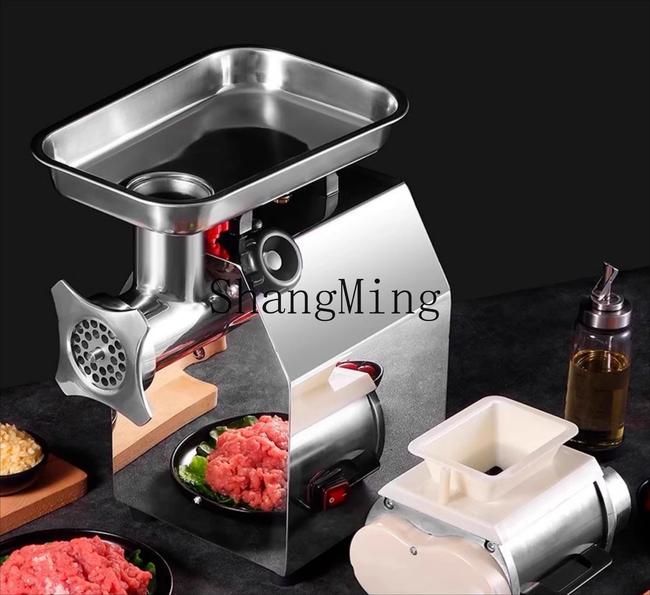 ZYY Tritacarne commerciale ad alta potenza Macchina per clistere multifunzionale elettrica in acciaio inossidabile da tavolo