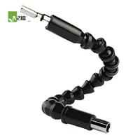 A21Q -105 Degree Right Angle Drill Adapter Flexible Shaft Extension 105 Degrees 1/4 Inch Extension Hex Drill Bit