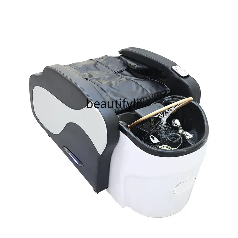 cqyElectric Massage Facial Bed Head Therapy Shampoo Chair Barber Shop Facial Bed Beauty Salon Special