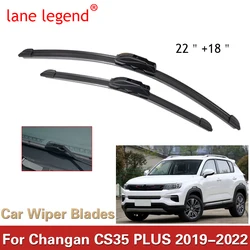 Car Front Windscreen Wiper Blades For Changan CS35 PLUS 2019 2020 2021 2022 Car Accessories Wiper Blade Brushes Cutter