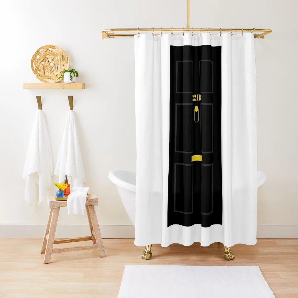

221B Baker Street Shower Curtain Shower Waterproof Luxury Bathroom Shower Curtain
