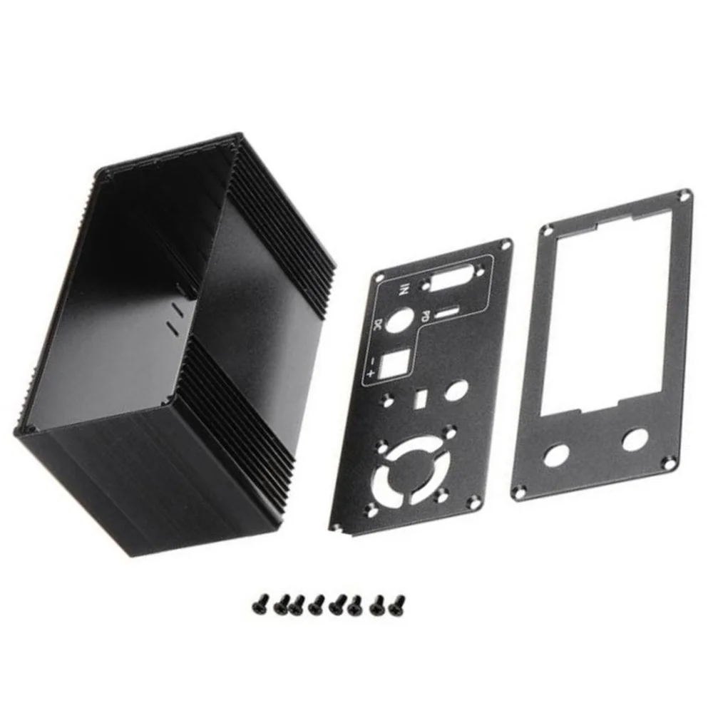 AA19 Aluminum Alloy Multiple Interfaces DIY Shell Kit for XYH3606 CNC DC Buck Boost Converter, Only Case