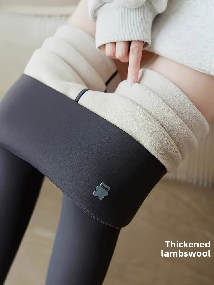 

Утепленные женские леггинсы для йоги и фитнеса, осенне-зимние теплые базовые слои, тайтсы, верхняя одежда, леггинсы для тренировок