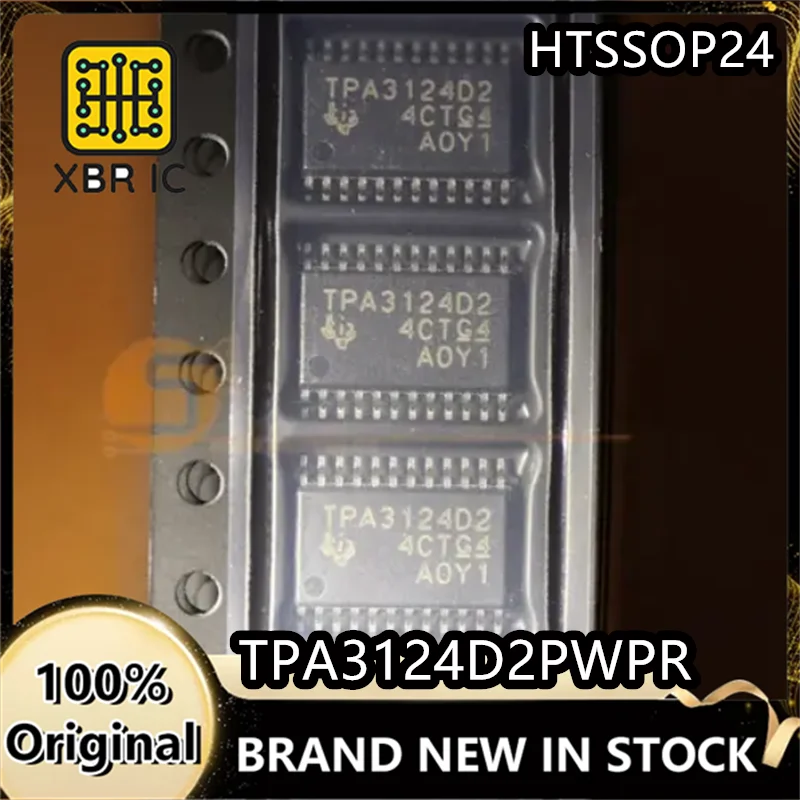 

(3/10 pieces) TPA3124D2PWPR TPA3124D2 SMD HTSSOP24/28 Audio Amplifier Original Genuine Spot Fast Delivery