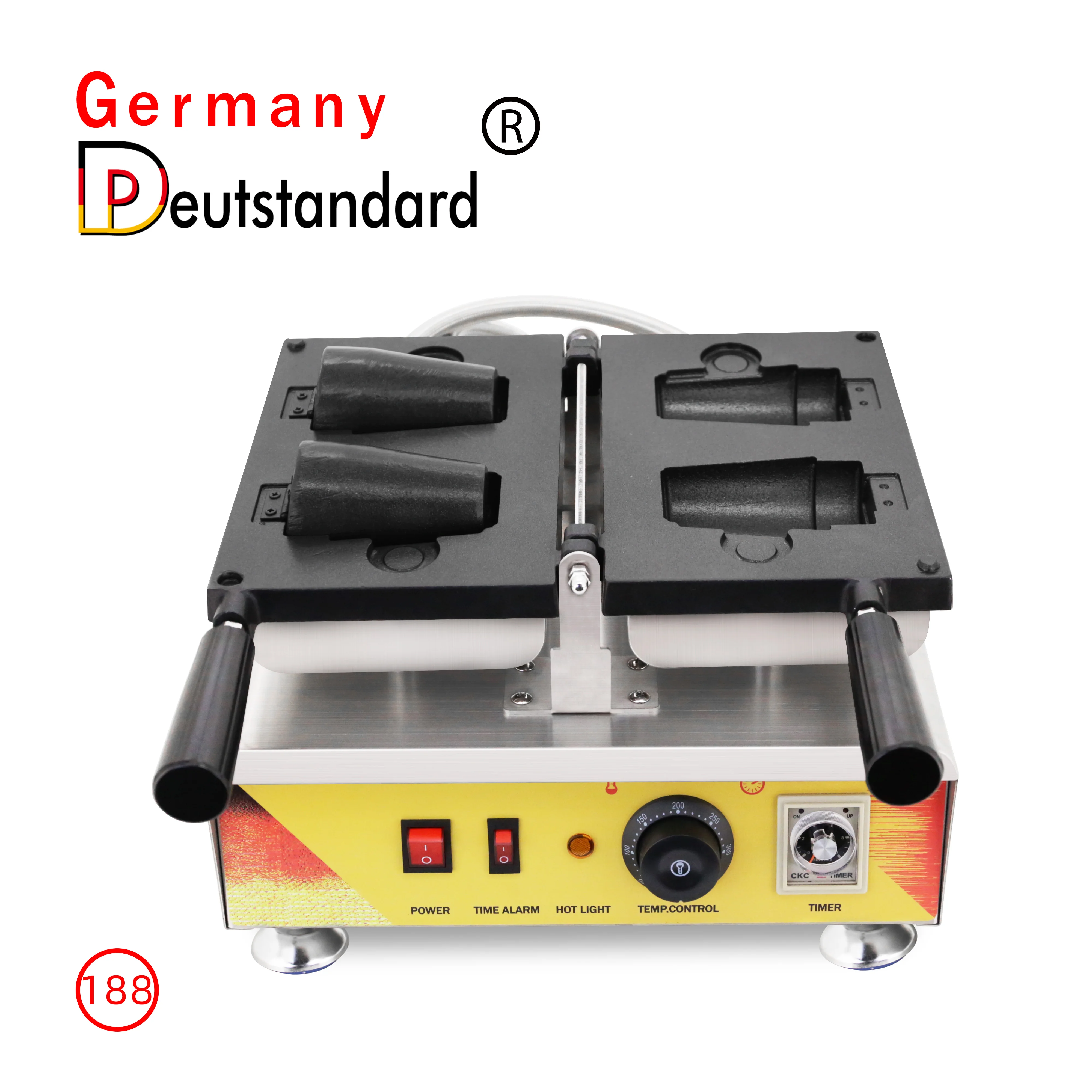 Coffee Cup Shape Waffle Machine Cookie Cup Waffle Iron Customize Waffle Maker