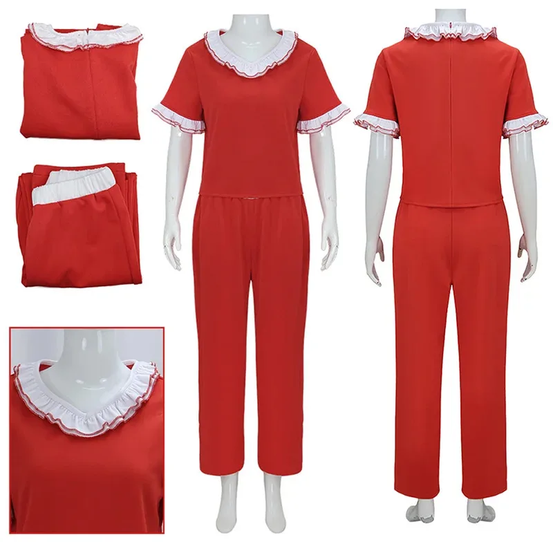 

Одежда Sally Fantasy, красные костюмы, костюм для косплея «Кошмар перед Рождеством», маскировочный костюм для взрослых и женщин, праздничные наряды om[8