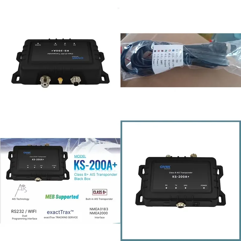 ONWA KS-200A+ Class B Ais Transponder Black Box