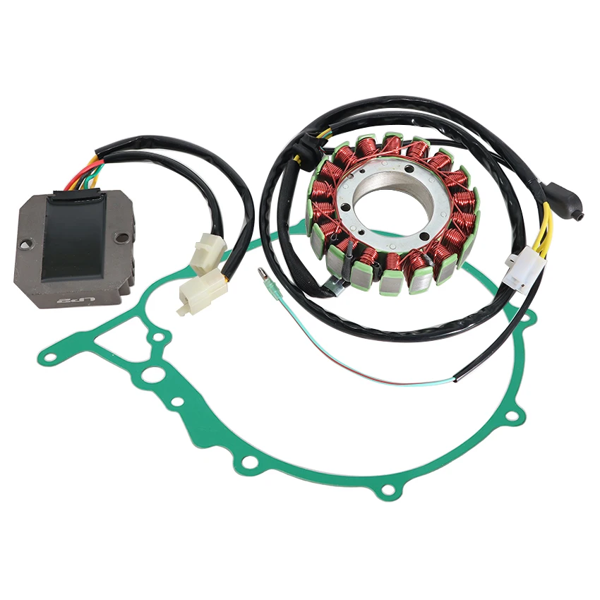 3 PCS For Honda NX650 NX500 1988-1990 Dominator Regulator Magneto Stator Coil Gasket Kit 31120-MN9-005 31600-MN9-000 11395-MN9