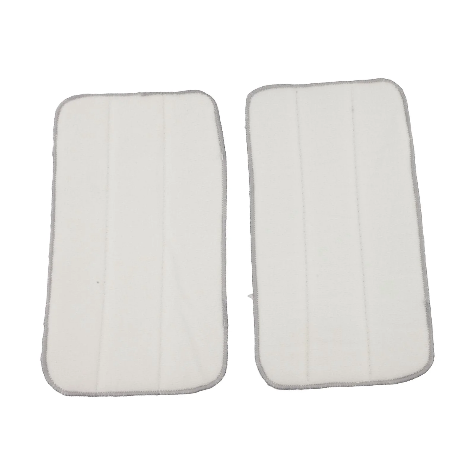 Replacement Microfiber For For steam Mop Pads 2 pcs for WVSAW HD-QJ306 Model Supporting Regular Use on Hard Floor Types