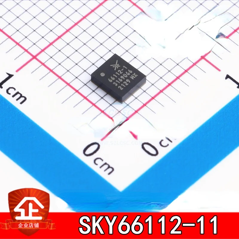 

10pcs New and original SKY66112-11 Screen printing:66112-1 QFN22 SKY66112-11 66112-1 QFN