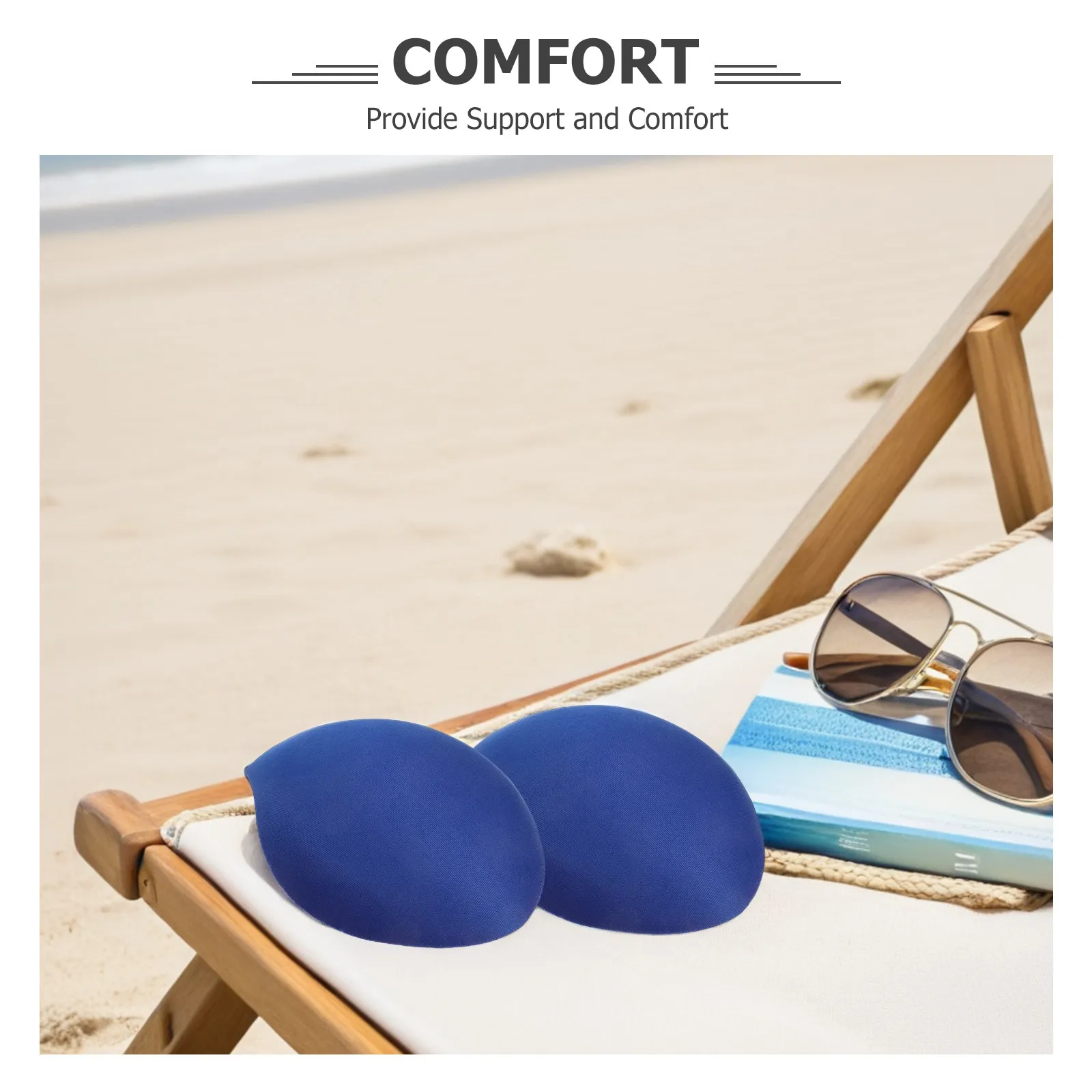 4Pcs Padded Pouch Underwear Swimwear Bulge Enhancer Sponge Insert Quick Drainage for Swimming Shorts Comfort Fit