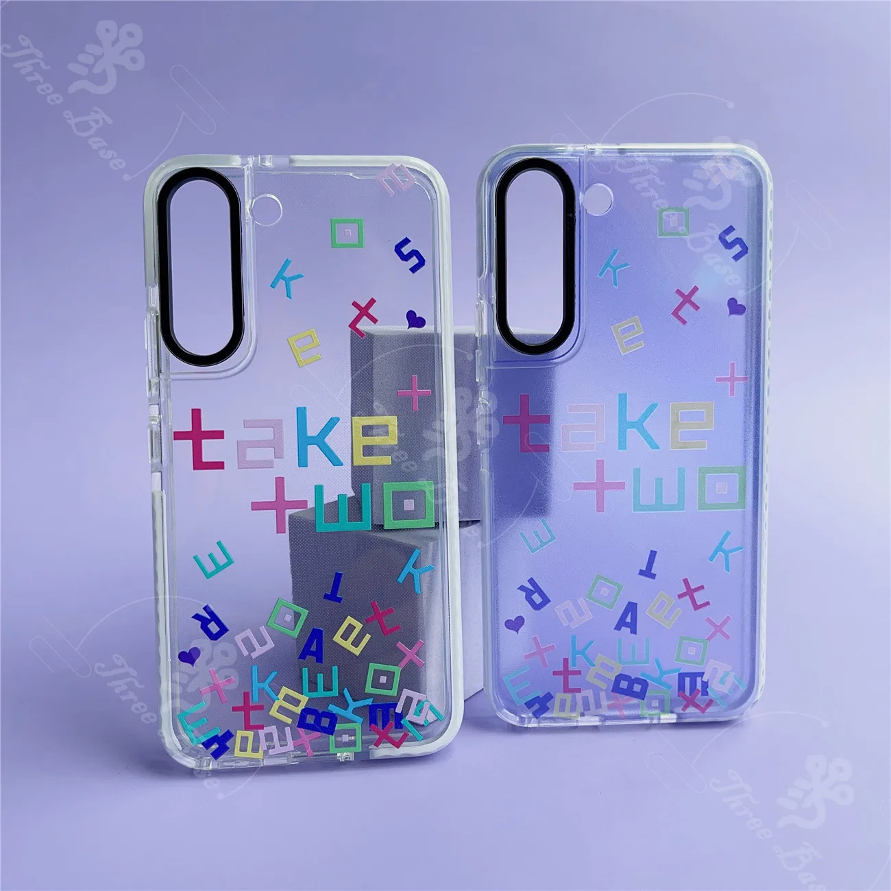 حافظة هاتف KPOP Take Two 613 لهاتف سامسونج جالاكسي S24 FE S24 ULTRA S23 FE S22 + S21FE A35 A55 A54 A06 A05 A16 A15 A14 A23 A24 A25