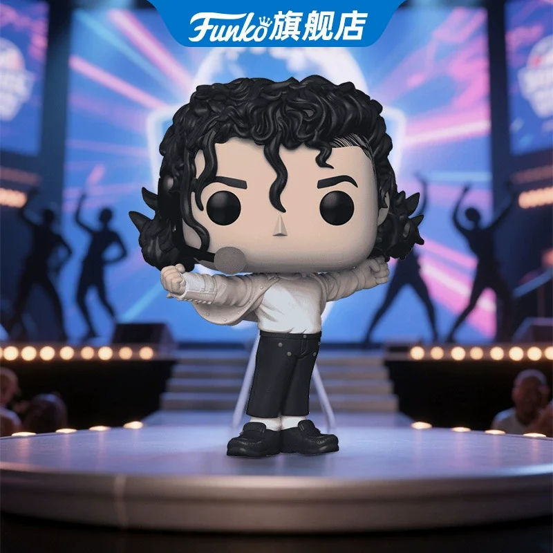 

Michael Jackson Funko Pop Music 1993 Super Bowl Shape MJ - Related Products Figure Toy Collectible Model Ornaments Gift for Boys