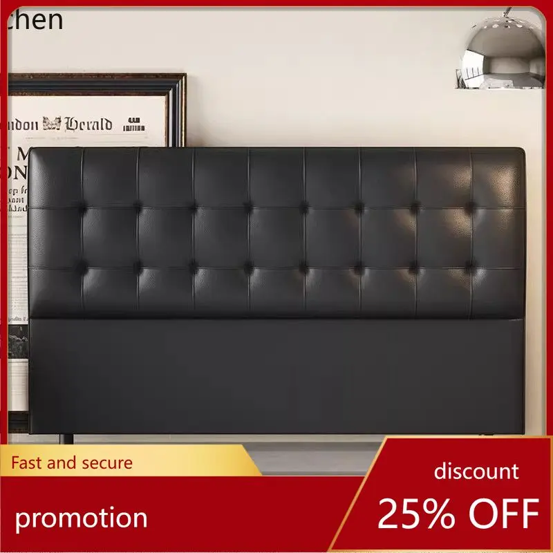 CZ Waffle Bedside Soft Cushion Backrest Single Purchase Integrated Floor Minimalist Modern Cat Paw Leather Solid Wood