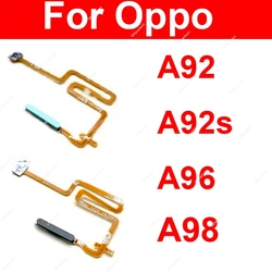 Fingerprint Sensor Flex Cable For OPPO A92 A92S A96 A98 4G 5G Side On OFF Power Buttons Touch Sensor FingerPrint Flex Ribbon