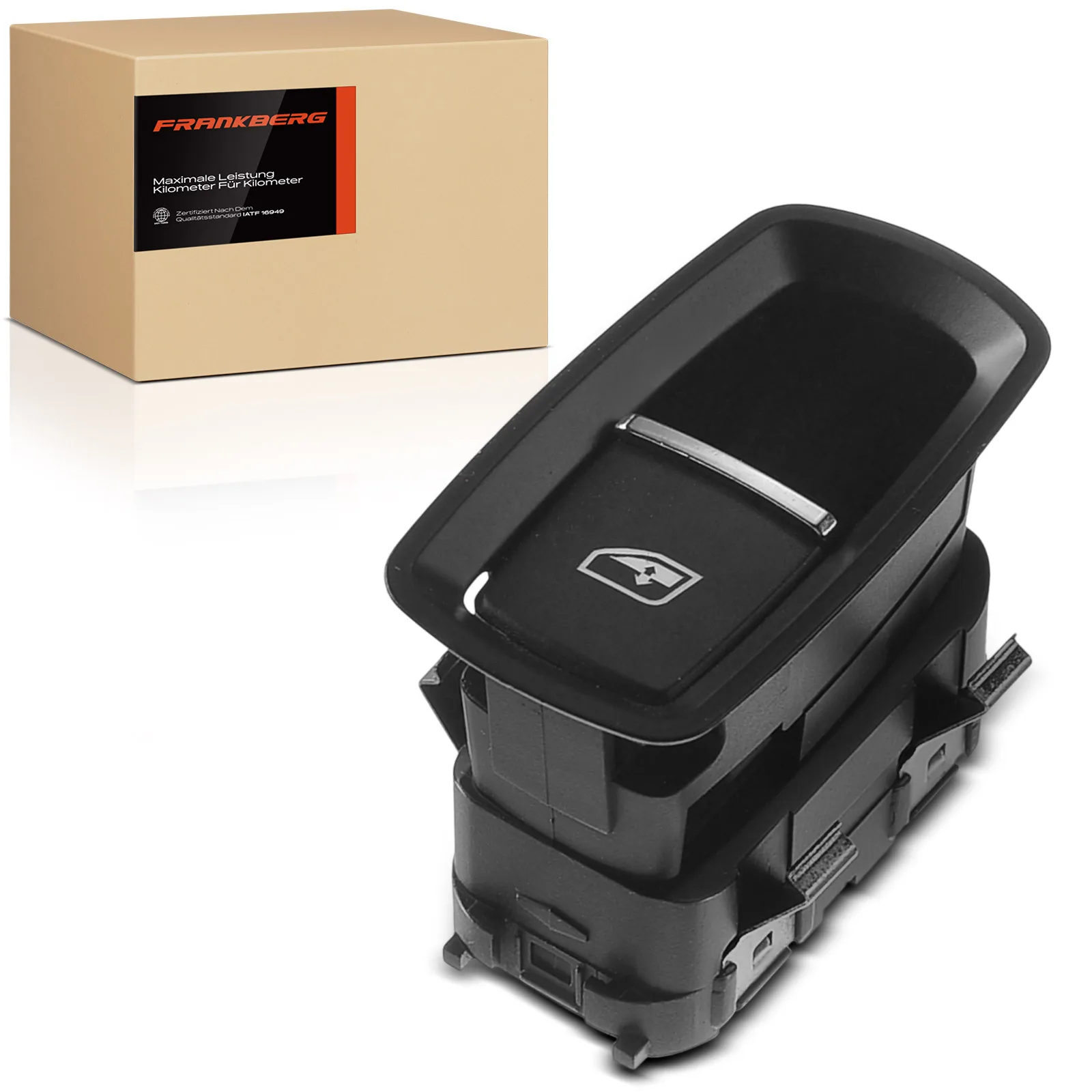 Frankberg 1x Raammechanisme schakelaar passagierszijde voor Porsche 911 Boxster Cayenne Macan 7 PP959855CDML