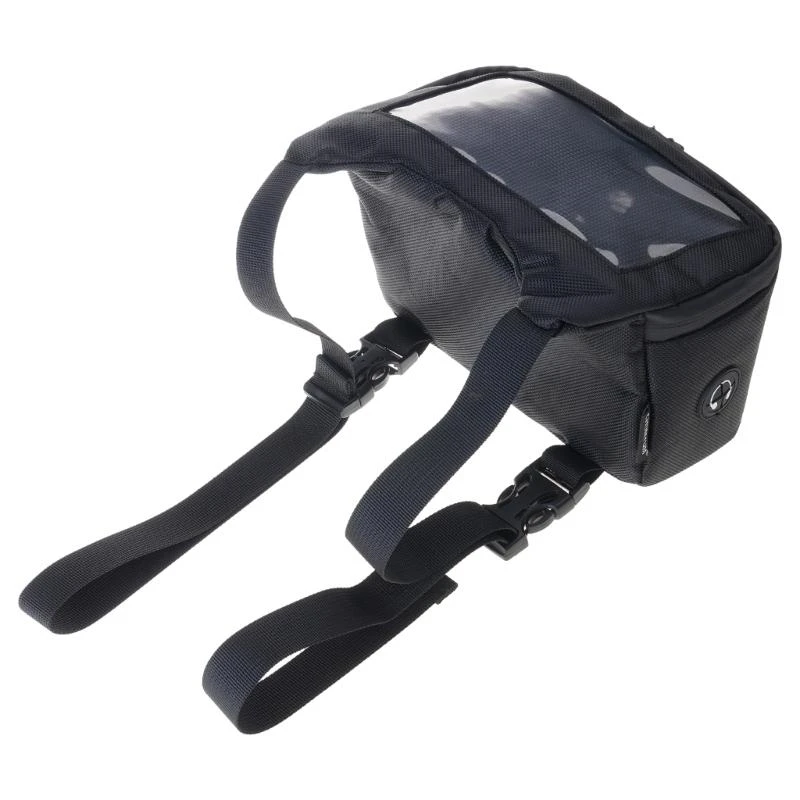 R9CC Waterproof Motorcycle Front Bag Expandable Motorcross Waist Pack Multifunction Scooter Backpack for Outdoor Sport Riding