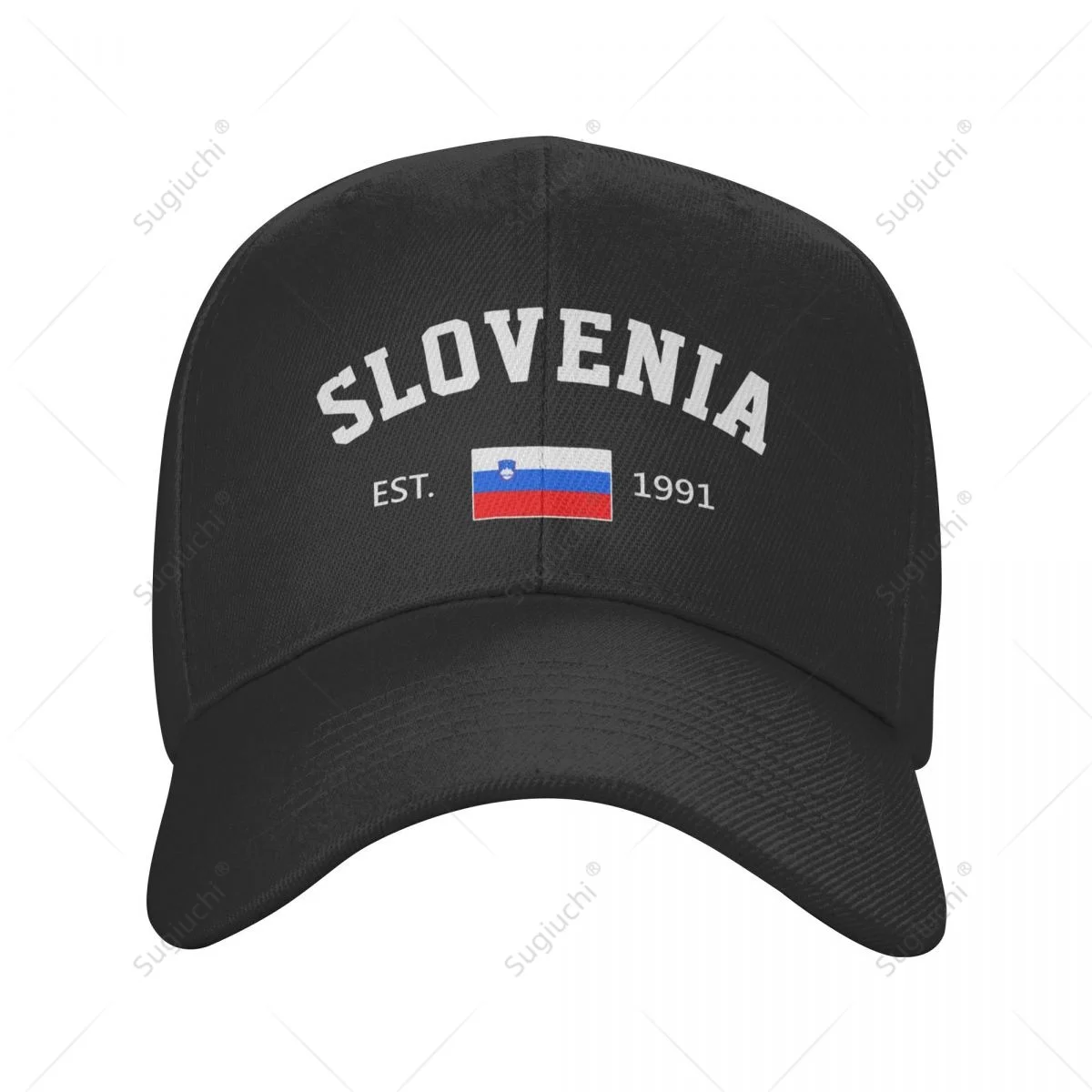 Baseball Cap Slovenia EST.1991 Independence Day Wild Sun Shade Peaked Adjustable Outdoor Caps