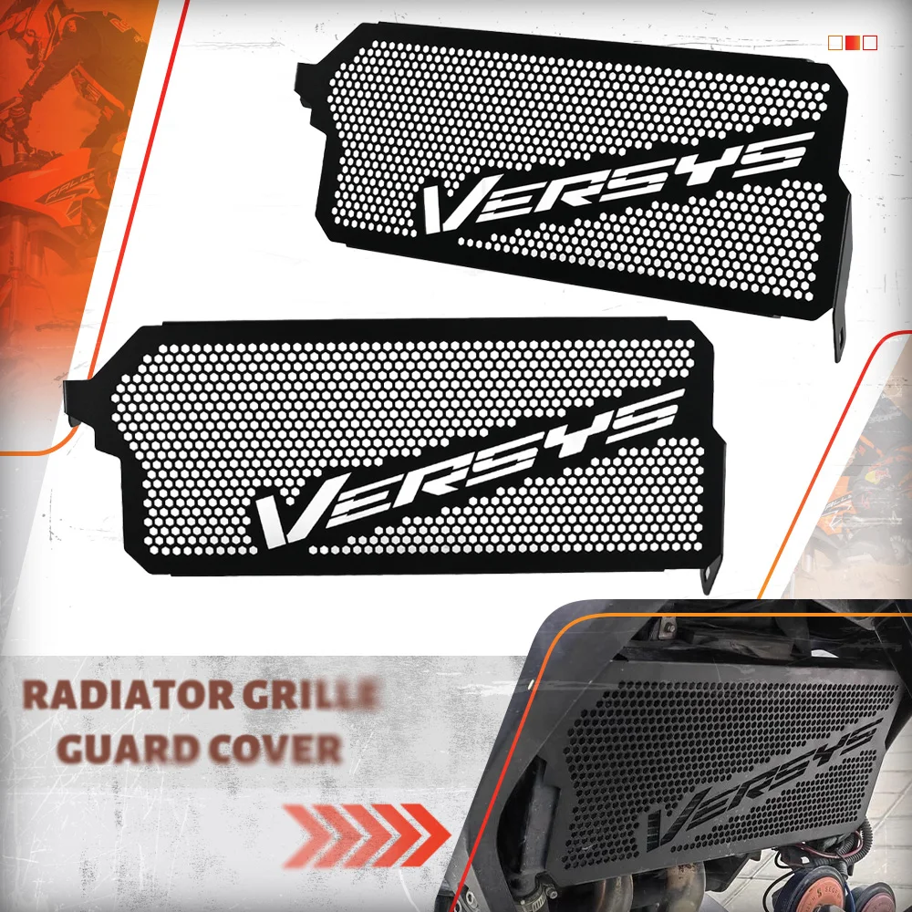 

Защитная решетка радиатора мотоцикла 2025 года, крышка для Kawasaki Versys 650 VERSYS 650 2015-2020 2021 2022 2023 2024