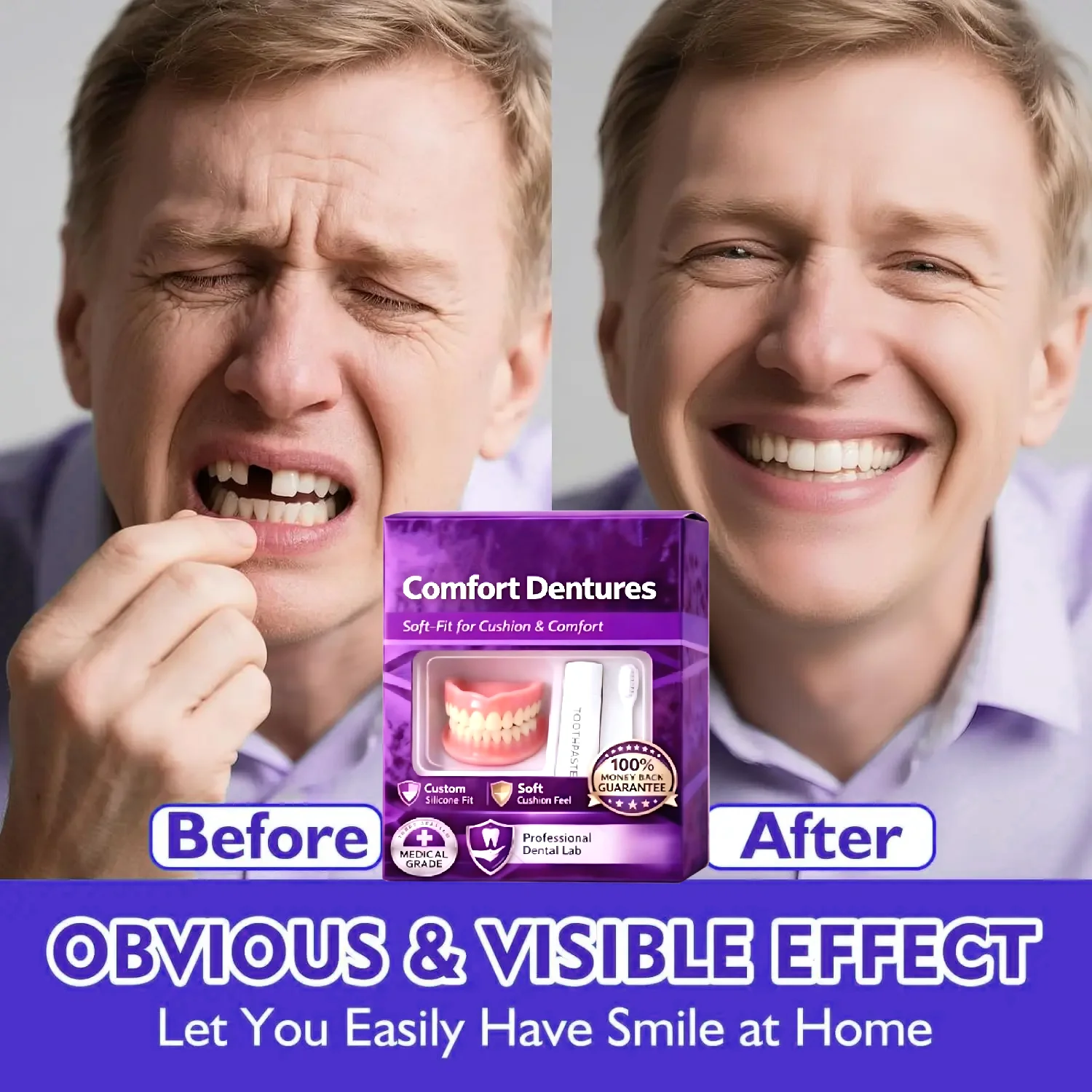 Volledige set natuurlijke gebi - Teeth Whitening Instant recensie en prijs