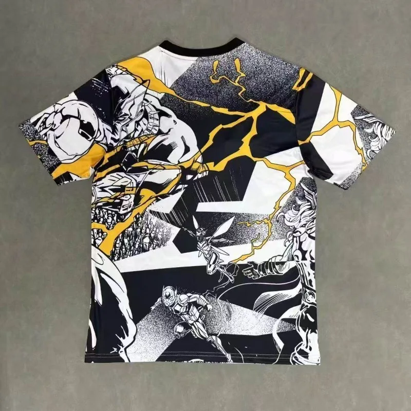 3D Printed Quick Drying T-shirt, Special Edition Football Pattern Short Sleeved Shirt, Breathable Adult and Children's Jersey