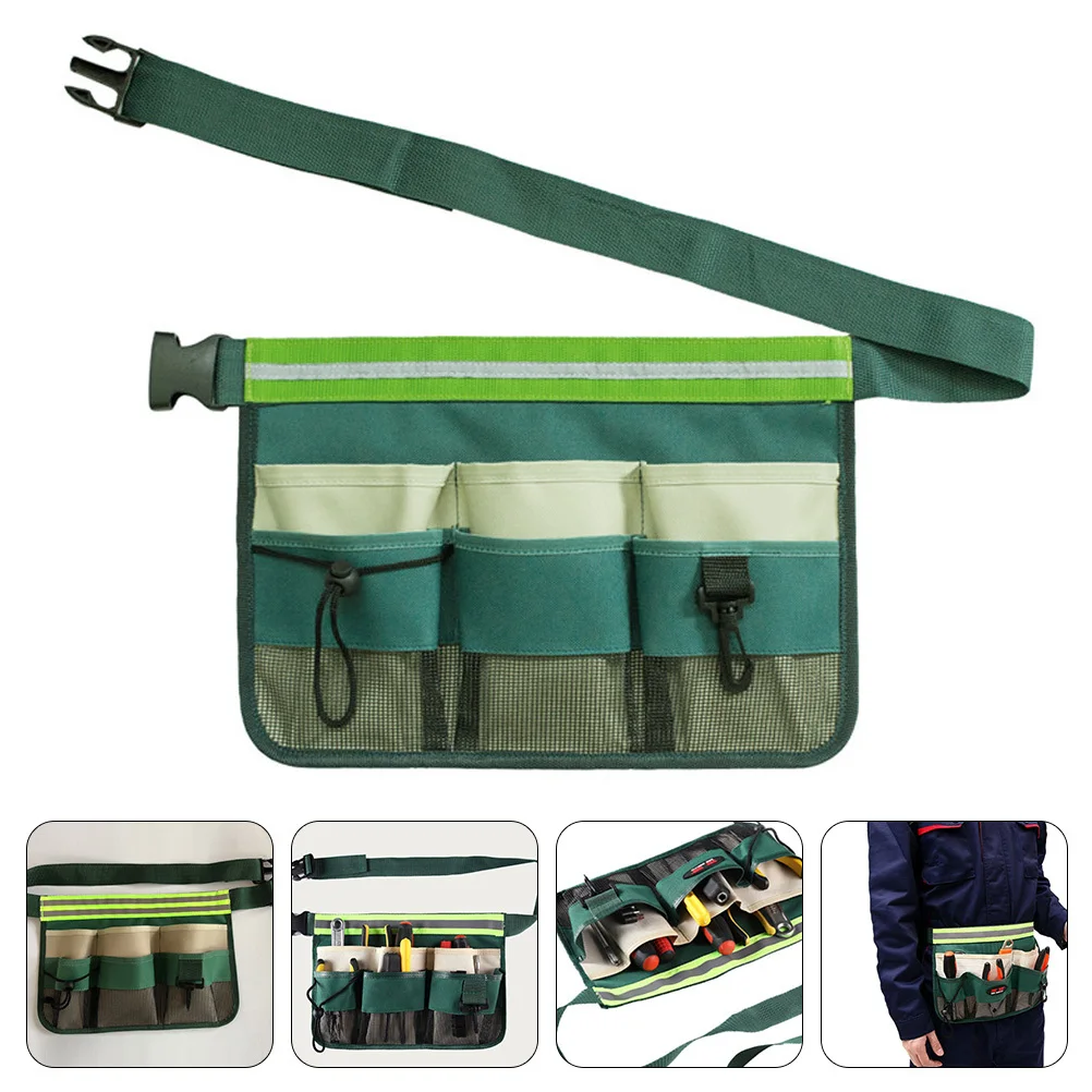 حديقة أداة فاني حزمة دائم متعدد جيب الخصر حقيبة المنظم حزام قابل للتعديل حقيبة المرافق لعمال البناء