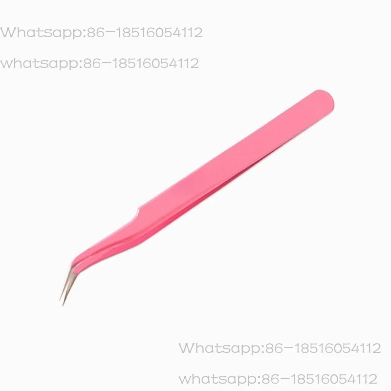 Stainless steel tweezers DIY repair tool Press sticker clip, take shell jewelry Diamond jewelry tweezers