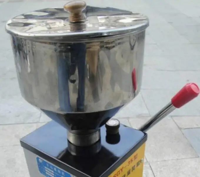 Electric PET Can Sealing  Manual Paste Filling Machine Liquid Filling Machine Cream Fill 0 - 50ml