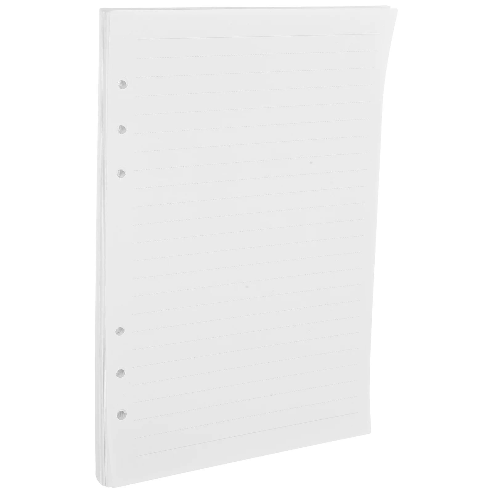 Recharge de papier pour planificateur, 80 feuilles, feuilles mobiles de remplacement pour carnet de notes, recharges de bloc-notes, Inserts de reliure d'écriture épais et lisses