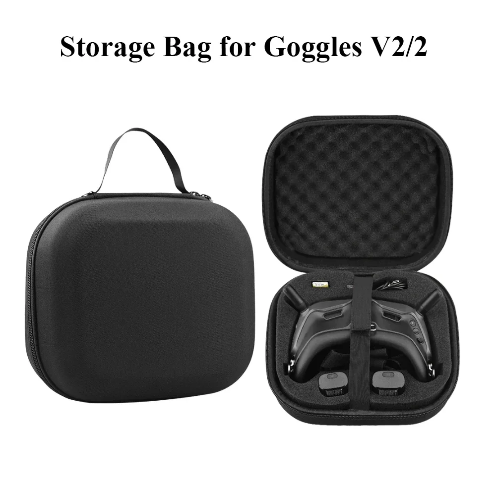 Storage Bag for DJI FPV Combo/AVATA Goggles V2/2 Portable Nylon Bag Handbag Carrying Case Flying Glasses Drone RC Accessories