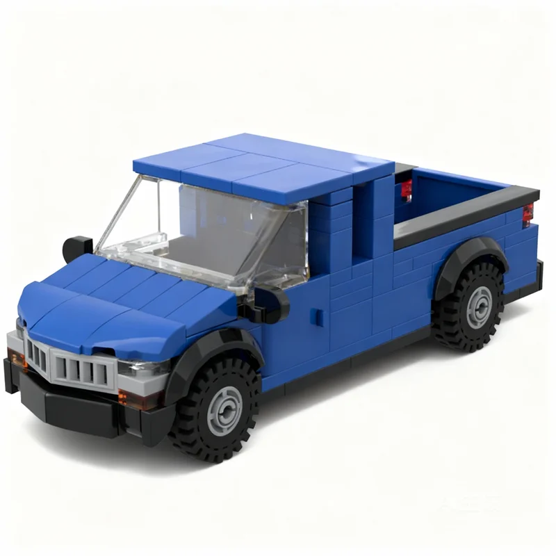 

212pcs MOC Chevroleteed S10 Pickup City Traffic Model Building Blocks Construction Toy Christmas Gifts DIY Creative Idea Brick